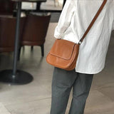 Cowhide Bucket Bag Women Casual Tote Crossbody Messenger 100% Leather