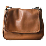 Cowhide Bucket Bag Women Casual Tote Crossbody Messenger 100% Leather
