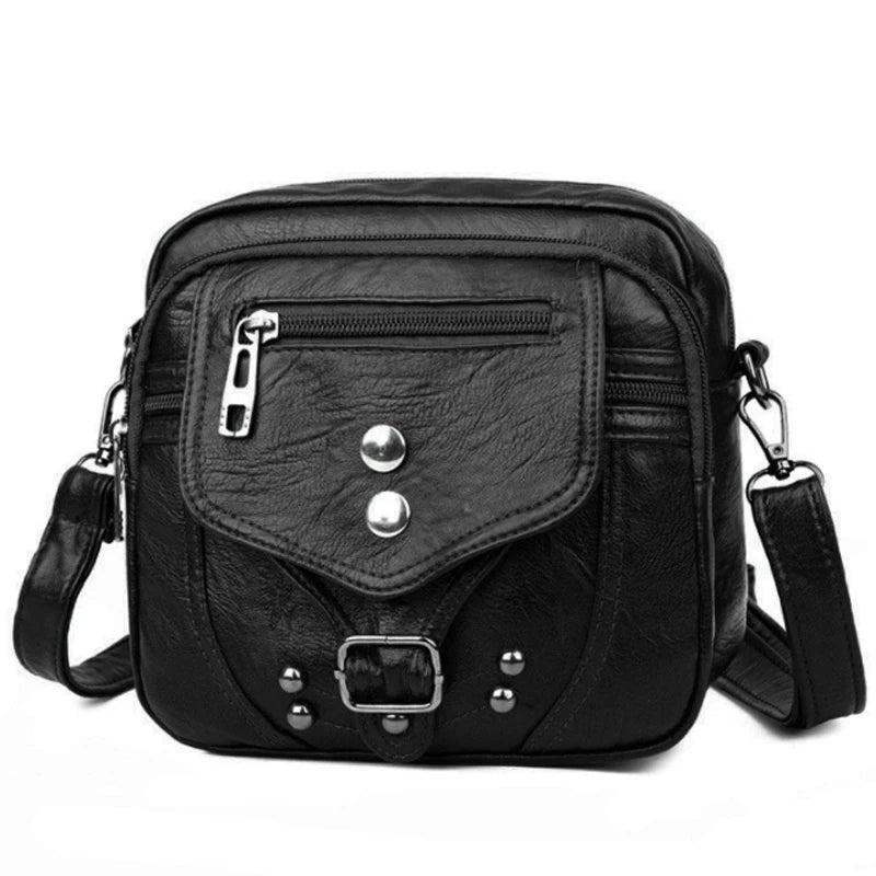 Stylish Women's Backpack Satchel Solid Single Shoulder Bag