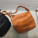 Vintage Leather Cowhide Women's Shoulder Bag Messenger Big Bag