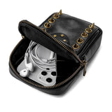 Leather Waist Packs Drop Leg Bags for Women Girl Belt Hip Bum Bag
