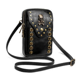Leather Waist Packs Drop Leg Bags for Women Girl Belt Hip Bum Bag