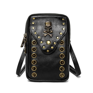 Leather Waist Packs Drop Leg Bags for Women Girl Belt Hip Bum Bag
