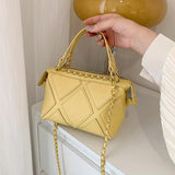 Mini Chain Crossbody Bags for Women PU Leather Handbags and Purses Shoulder Bag