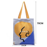 Women Winter Knitted Shoulder Bag Tote Retro Vintage Stylish Handbag