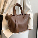 Elephant Tote Bag Women Handbag Soft Pu Leather Shoulder Crossbody Bags