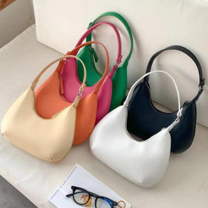 Versatile Underarm Crescent Bag for Women