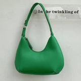 Versatile Underarm Crescent Bag for Women