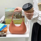 Versatile Underarm Crescent Bag for Women