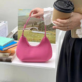 Versatile Underarm Crescent Bag for Women