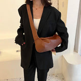 Soft Leather Crossbody Bag for Women Winter Handbags Barrel Bags