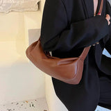Soft Leather Crossbody Bag for Women Winter Handbags Barrel Bags