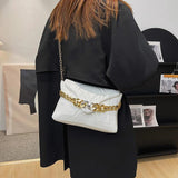 Chain Handbags Women PU Leather Shoulder Crossbody Bags Travel