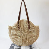 Bohemia Woman Straw Shoulder Bags Large Capacity Tote Bag