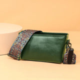 Women's Leather Messenger Bag Tote Handbag