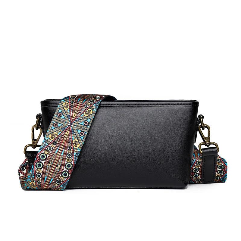 Women's Leather Messenger Bag Tote Handbag