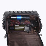 Soft Sheep Leather Tote Bag Skull Messenger Bag