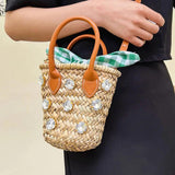 Summer Beach Shoulder Bags for Women Crossbody Small Flap Handbags
