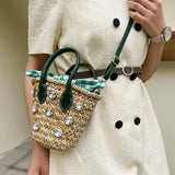 Summer Beach Shoulder Bags for Women Crossbody Small Flap Handbags