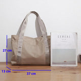 Casual Lightweight Nylon Tote Shoulder Bag for Women