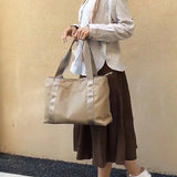 Casual Lightweight Nylon Tote Shoulder Bag for Women