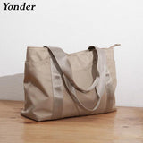 Casual Lightweight Nylon Tote Shoulder Bag for Women