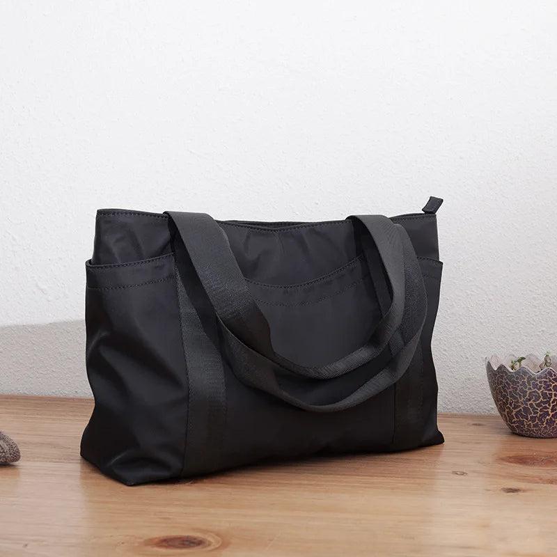 Casual Lightweight Nylon Tote Shoulder Bag for Women