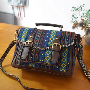 Bohemian Style Shoulder Bag Crossbody Bag Vintage Satchel