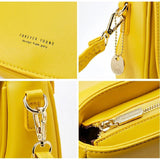 YIZHONG Leather Shoulder Bag Crossbody Bags for Women Handbags