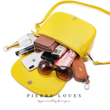YIZHONG Leather Shoulder Bag Crossbody Bags for Women Handbags