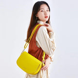 YIZHONG Leather Shoulder Bag Crossbody Bags for Women Handbags