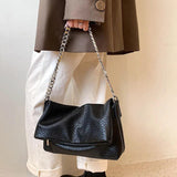 Chain Shoulder Bags for Woman Soft Handbags Totes