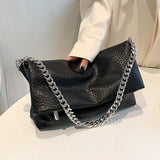 Chain Shoulder Bags for Woman Soft Handbags Totes