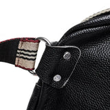 Cowhide Women Bags Handbag Leather Waist Bag Lady Tote Crossbody Shoulder Bag
