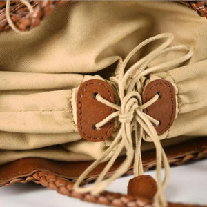 Women's Hollow Crossbody Bag, Spring Leather Handbag