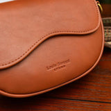 Leather Women's Tote Bag Shoulder Saddle Bags