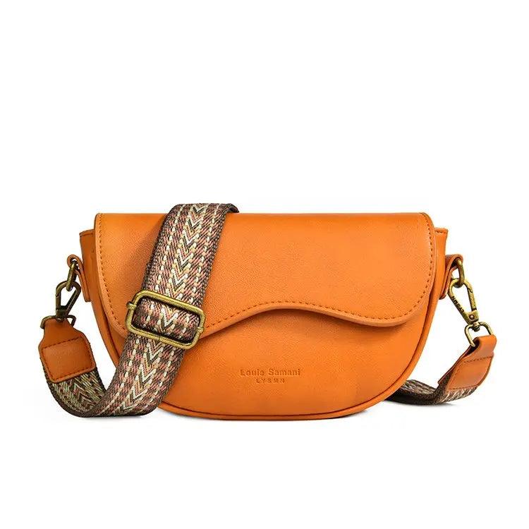 Leather Women's Tote Bag Shoulder Saddle Bags