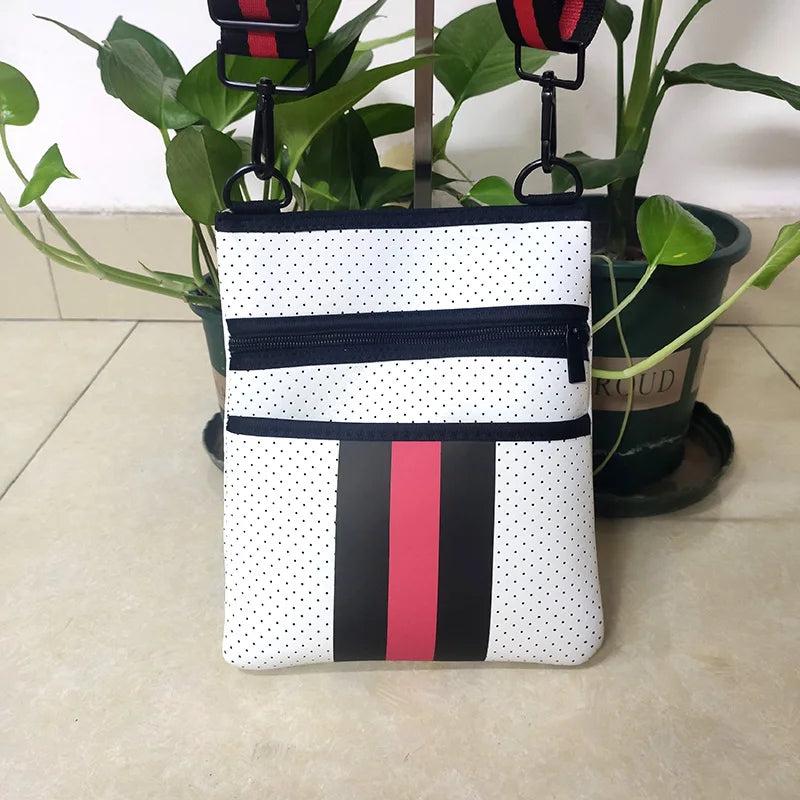 Neoprene Shoulder Bag Casual Tote Crossbody Bag