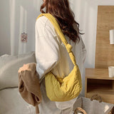 Vintage Canvas Armpit Messenger Bag for Women