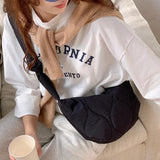 Vintage Canvas Armpit Messenger Bag for Women