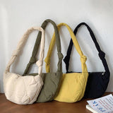 Vintage Canvas Armpit Messenger Bag for Women