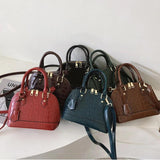 Stone Pattern Shell Bag High-capacity Women Handbag Shoulder Bag