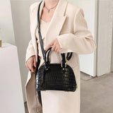Stone Pattern Shell Bag High-capacity Women Handbag Shoulder Bag
