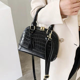 Stone Pattern Shell Bag High-capacity Women Handbag Shoulder Bag