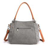 Cross-Slung Canvas Shoulder Bag for Students and Ladies