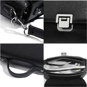 Cow Leather Handbags Women's Casual Shoulder Bag Messenger Bag