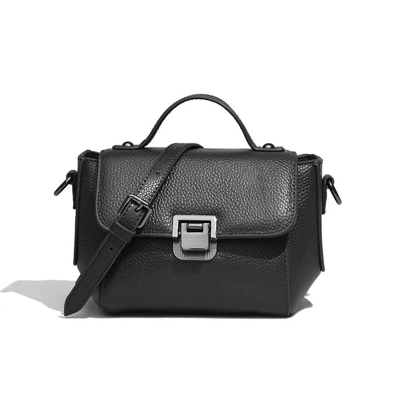 Cow Leather Handbags Women's Casual Shoulder Bag Messenger Bag