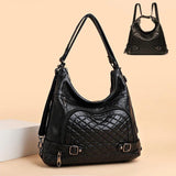 Soft Leather Crossbody Tote Bag for Women