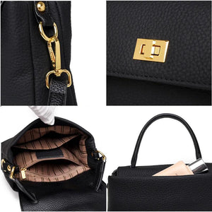 Leather Shoulder Crossbody Bag for Women Ladies Messenger Bag