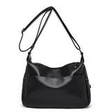 Vintage Leather Messenger Bag Crossbody Women Shoulder Bag